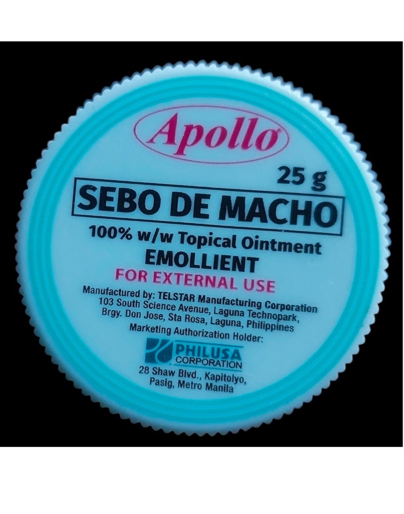 Sebo De Macho 25g  Topical ointment emollient